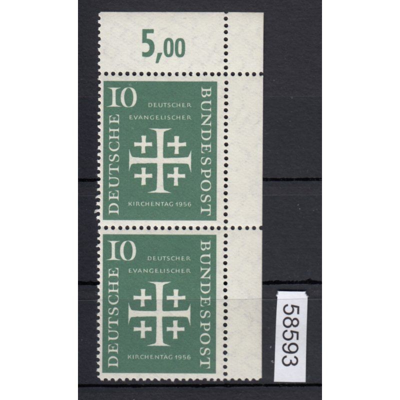 Bundle 1956, Mich.-No.: 235 ** Corner Edge