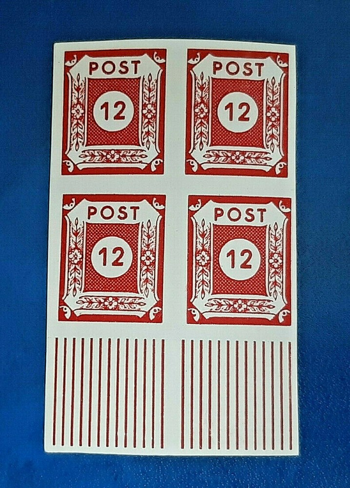 Germany Stamps Allied Occupation 4x 12 Pfennig 1945 Block SBZ Mi. Nr. 46 (19788)