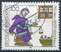 750th Anniv Promulgation of Pharmaceutical Ethics- Germany 1991 – FH – MiNr 1490