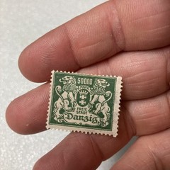 5 MHR Vintage RARE 1921-1925 Freie Stadt Danzig Stamps. Nice- $1 Ships- A DEAL!