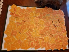 Large collection of around 1,000 Ohio Vendor/Consumer Sales Tax Stamp Receipts