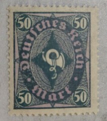 1922 Germany, Deutsches Reich, 50 Marks, Mint, MNH, FREE SHIPPING