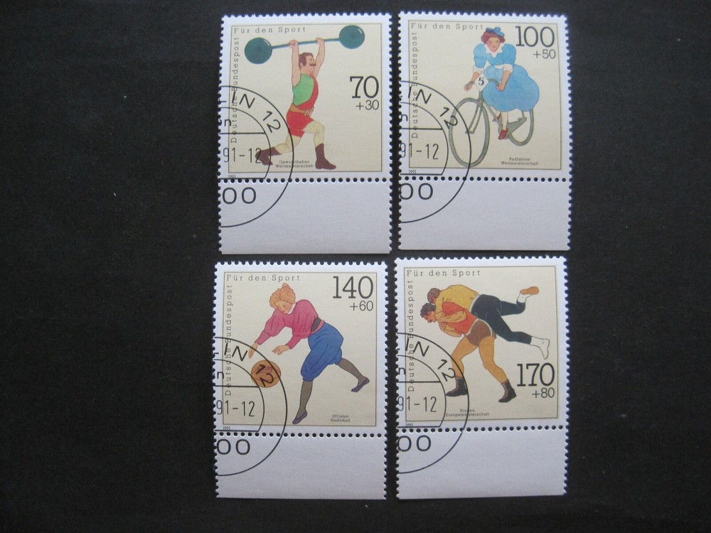Bundle MiNr. 1499-1502 stamped (AG 549)