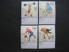 Bundle MiNr. 1499-1502 stamped (AG 549)