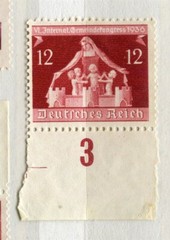 GERMANY; 1935 early Local Govt. Congress Mint unused value