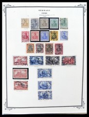 GERMANY Deutschland 1872-1968 MNH MH Used in Scott Album Stamp Collection