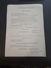 WW2 WWII German Third Reich Era Skilled Workers Document Certificate 1937
