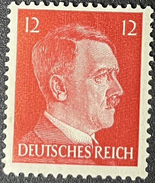 Germany Third Reich 1941-42 SG#776, 12pf Scarlet Adolf Hitler MNH