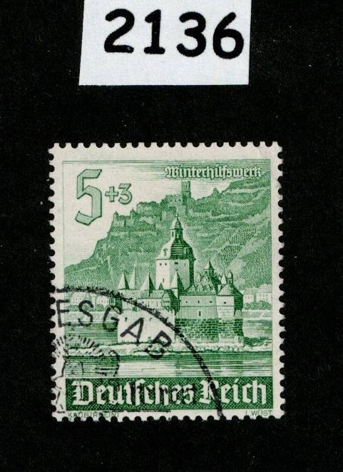 Used stamp Scott B179 1940 Winter relief Culture fund Germany #2136