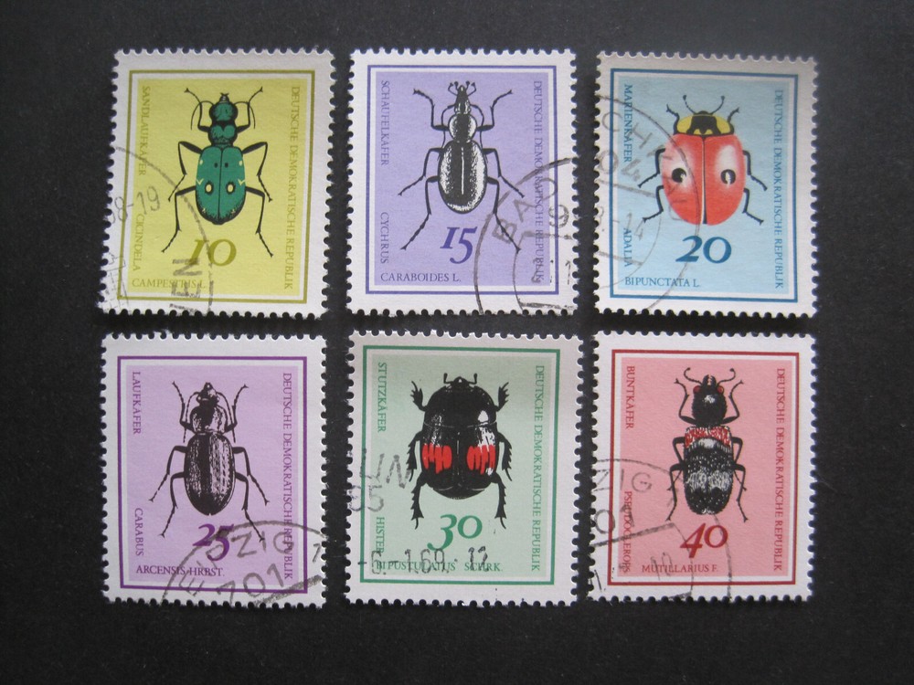 Ddr MiNr. 1411-1416 Stamped (Ad 203)
