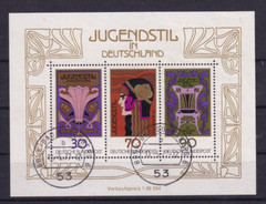 Bundesrepublik used Block 14 Jugendstil