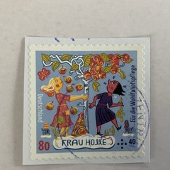 4 Germany stamps~2016-2020~Semi-postal~fairy tales~Red Riding Hood~Brave tailor