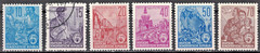 GERMANY DDR:1955 SC#227-30A MNH/MH/Used AP3778