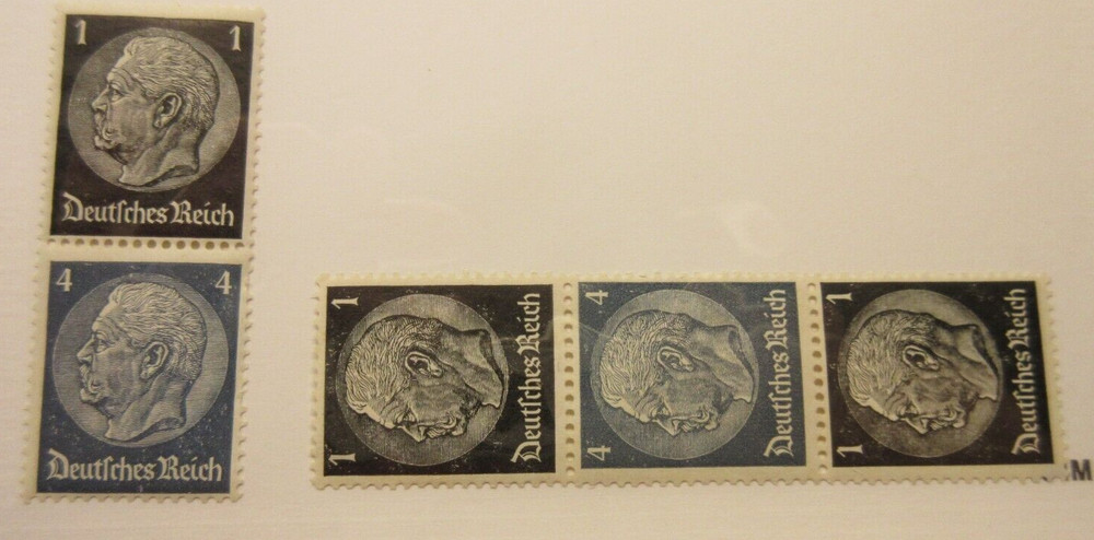 GERMANY Zusammendrucke Michel: S173, S174, MINT LIGHTLY HINGED, Lot24, Cat €8.40