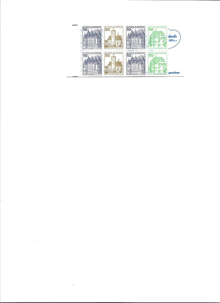 Germany 1977 Booklet Scott # 1231b