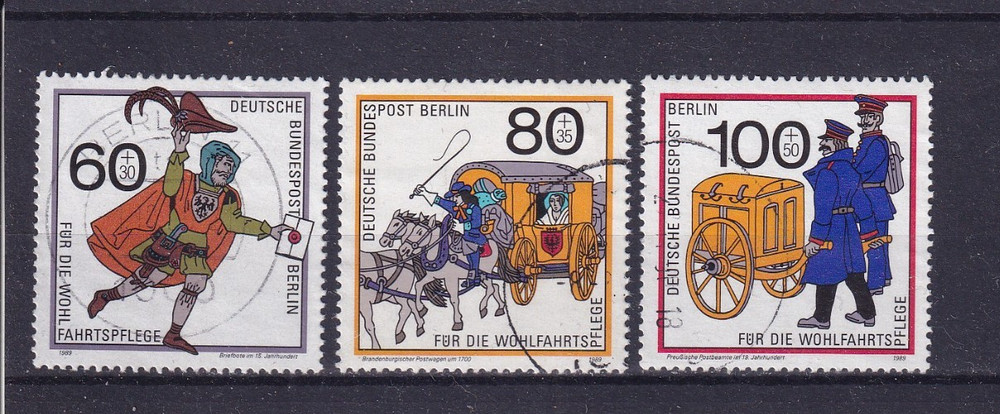 Berlin used 852-4 9NB272-4 Historical Post
