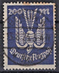 Germany 1923 Carrier Pigeon Air Post C19 Used ZAYIX