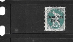 BAVARIA SC #263 1920 60PF OVERPRINT VINTAGE OLD USED VERY FINE CLASSIC STAMP