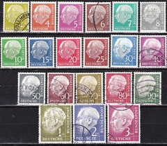 GERMANY – Sc 702 – 721 HEUSS SET – LOOK!