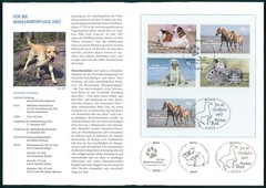 GERMANY FOLDER 2007/40 FAUNA PFERD HUND HASE MEERSCHWEINCHEN