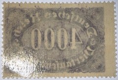 Travelstamps: 1922 Germany Stamps Deutsches Reich 4000 Mark Mi. Nr. 255 MOGNH