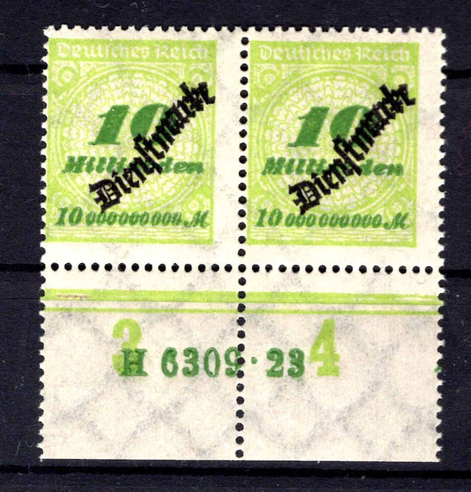 Dr. Service 86 HAN impeccable ** MNH mint never hinged 100EUR (L4971