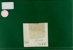 Germany BADEN 1851 6kr RED *154* Walldurn Numeral Piece Scott.3var ORANGE349