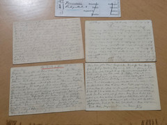 WWI Feldpost Postcards 1914–1915 to Leutnant Hans Wentacke from Son Officer (5)