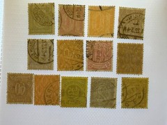 Germany # O1 – O13 Used 2024 Scott Catalogue Value $ 39.75