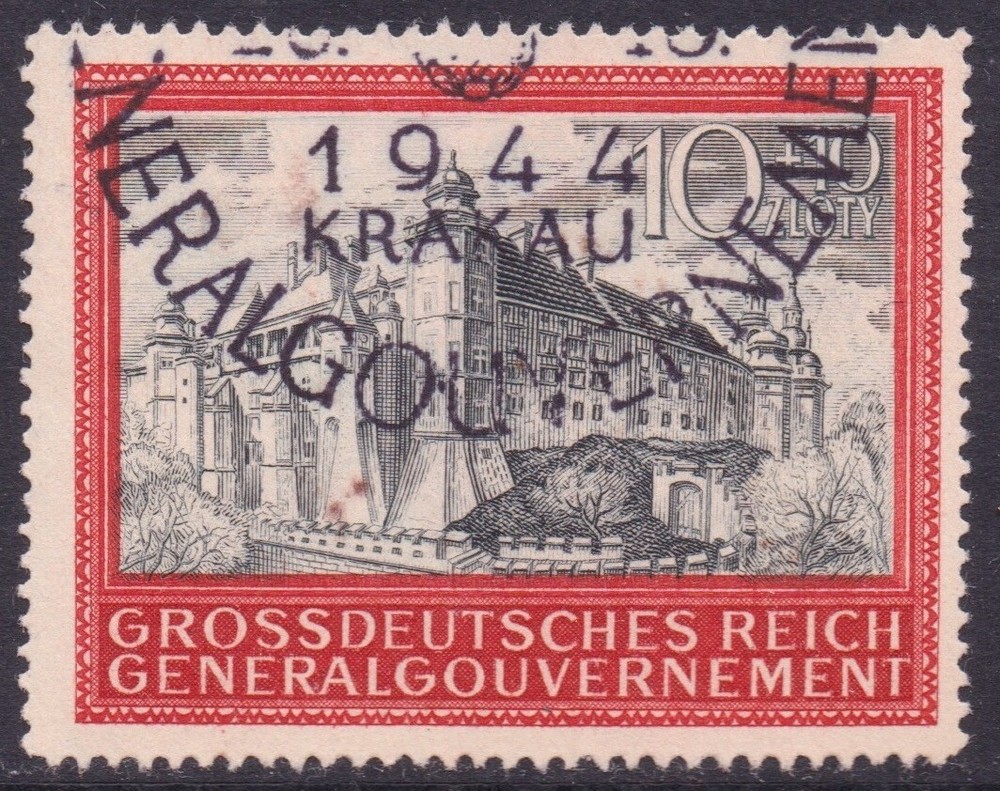 EBS Generalgouvernement 1944 – 5th Anniversary Occupation – Michel 125 – Used u1