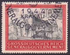 EBS Generalgouvernement 1944 – 5th Anniversary Occupation – Michel 125 – Used u1