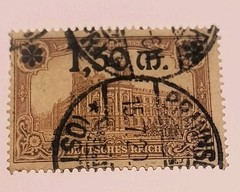 1920 Germany Deutsches Reich Inflation Stamps 1,25 And 1,50 M. Surcharge…