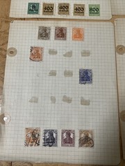 200+ Germany Stamp Collection WW1 Imperial & WW2 WWII Third Reich 15 Pages