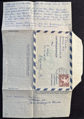 1952 Germany 60pf Deutsche Post AirPost Letter Sent Internationally