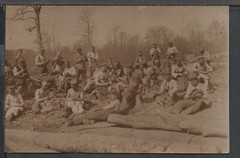 ✔️ GERMANY REICH WWI SOLDIERS EXCELLENT RARE AGED MILITARY PHOTO POSTCARD