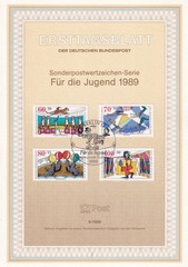 Berlin ETB 838-41 Scott 9NB268-71 Circus