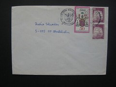 GERMANY BRD, cover to Sweden 1970, canc. University of Wuppertal