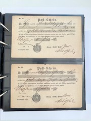 Saxony Briefe-Sammlung Vorphila – German Reich Approx. 200 Piece IN 2 Albums
