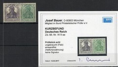 Dr-Zusdr. W9aa Übl.heftchenzähnung MH BPP Certificate (F8463
