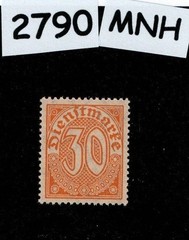 MNH stamp Sc LO6 Weimar Republic 1920-1921 Official Germany Post WWI #2790