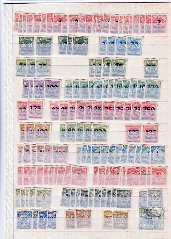 Mixed Lot – Over 140 GERMANY Deutsches Reich Postage Stamps – Nice Addition