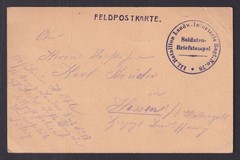 WWI German Feldpost 1914 – Inf.Rgt. 78 Soldier Postcard