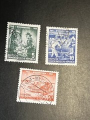 Germany DDR stamp 255-257 used