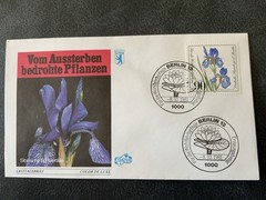 Germany Berlin 1981 #9NB182-#9NB185 Endangered Plants – 4 FDCs