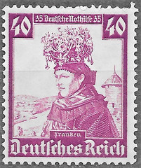 Germany 3rd Reich 1935 Welfare Fund Mi# 597 MH *
