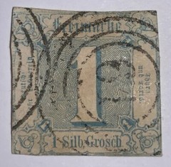 Travelstamps: 1859-1860 Germany Thurn And Taxis Stamps Used, Ng