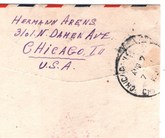 GRAF ZEPPELIN Air 2m POLARFAHRT Pair 1931 Cover USA Rare *MIXED FRANKING* KZ12