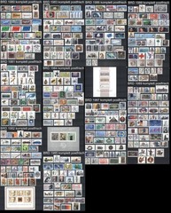 West-Germany / FRG / BRD Complete Yearsets 1980-1989 MNH Stamps, Mi. 1033-1443