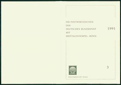 GERMANY FOLDER 1991/03 HANNOVER 750 JAHRE