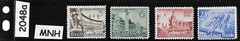 MNH stamp set Sc 494-497 Third Reich Germany 1940 Leipzig Spring Fair #2048a